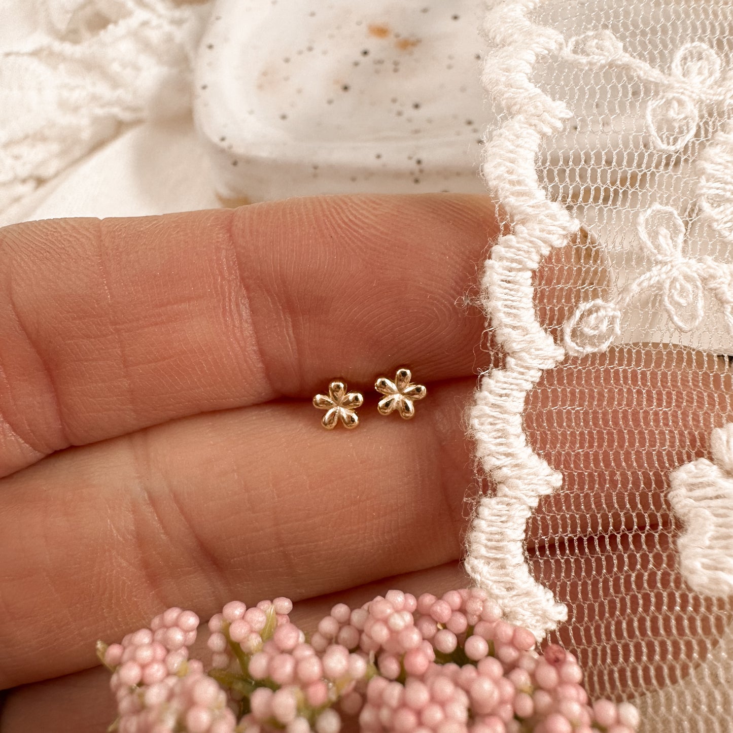 Mini Petal Studs