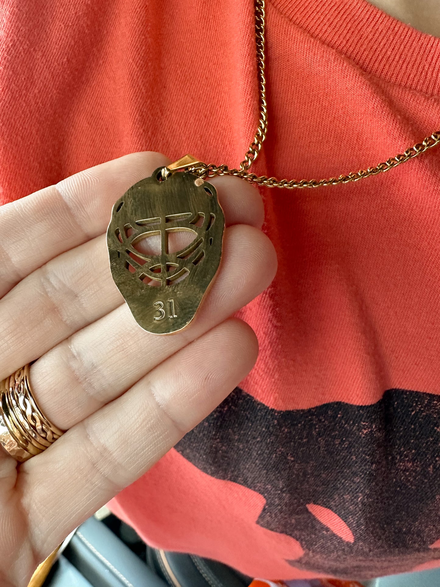 Hockey Necklace