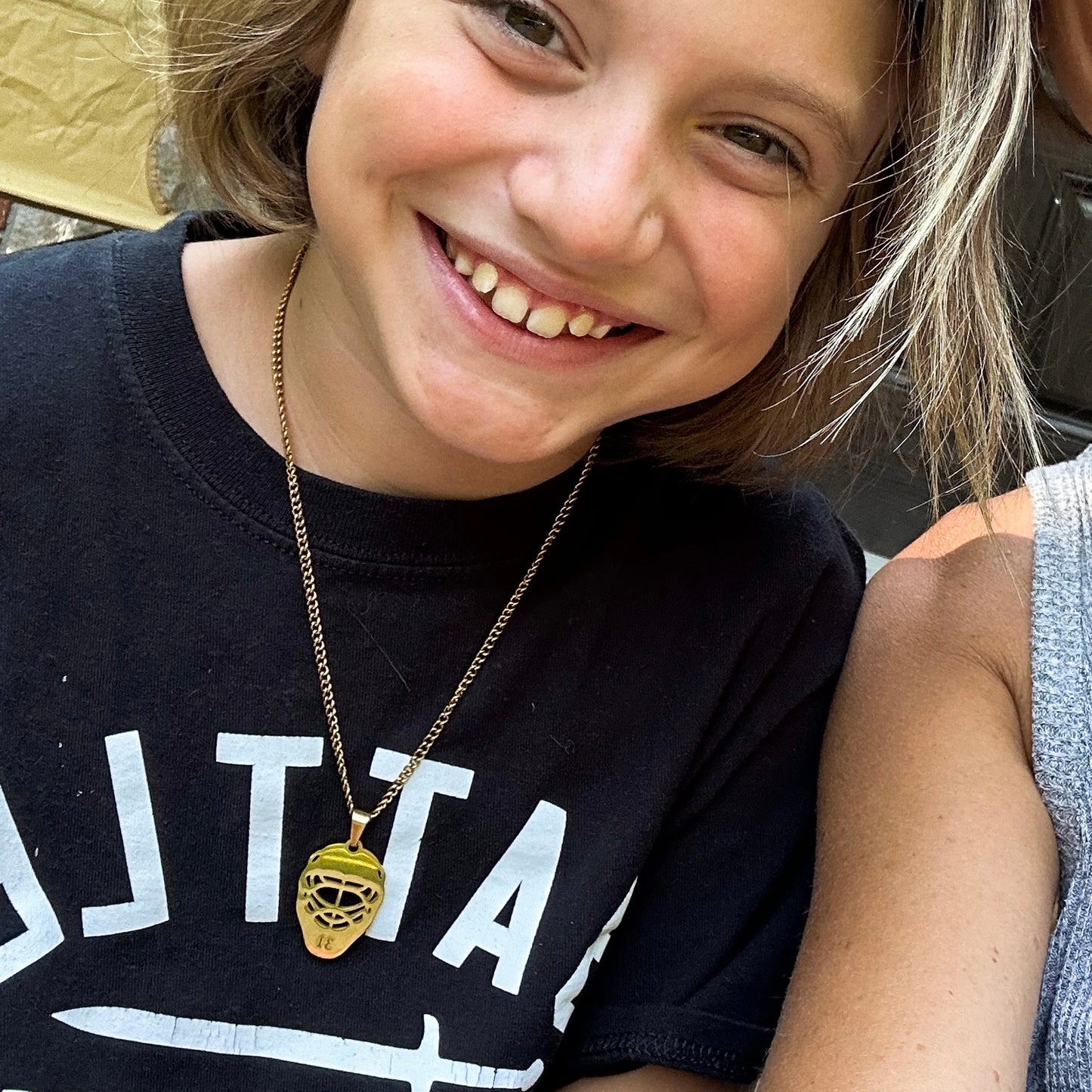 Hockey Necklace (plain - no #)