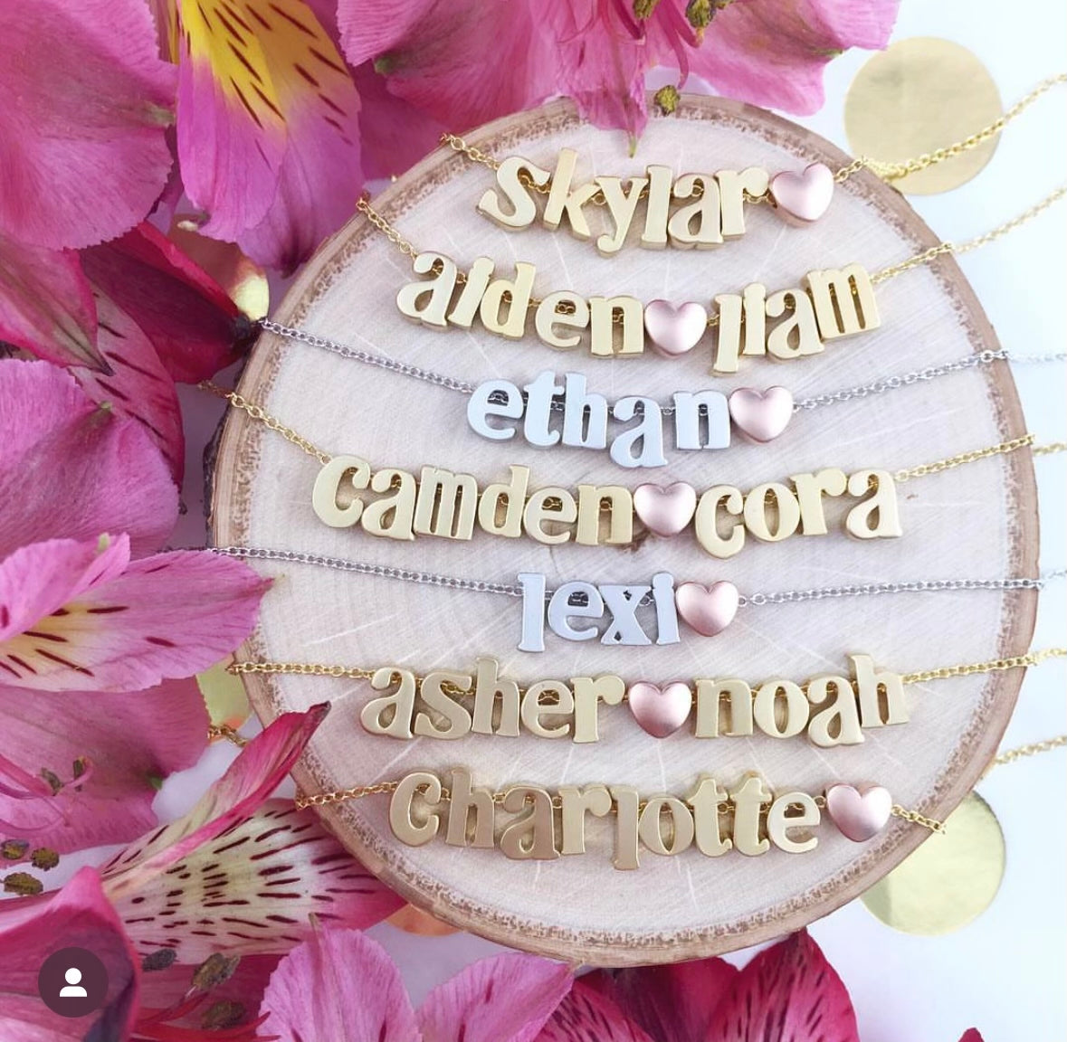 Name necklaces