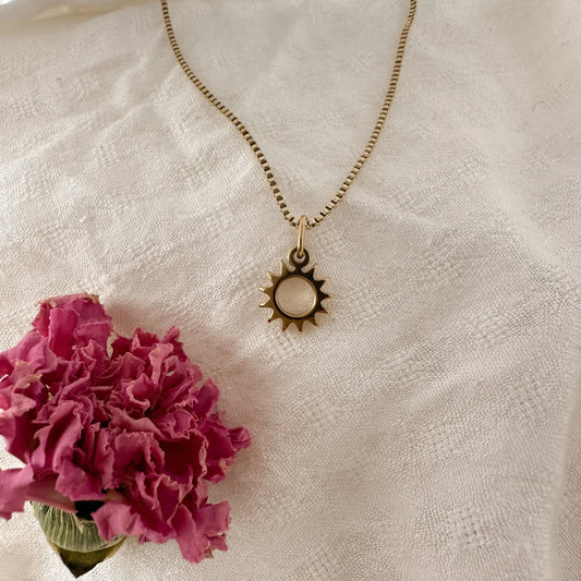 Shine - teacher necklace Lise's Pieces