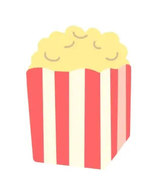 Poppin' popcorn screwbacks - Myzie collection Lise's Pieces