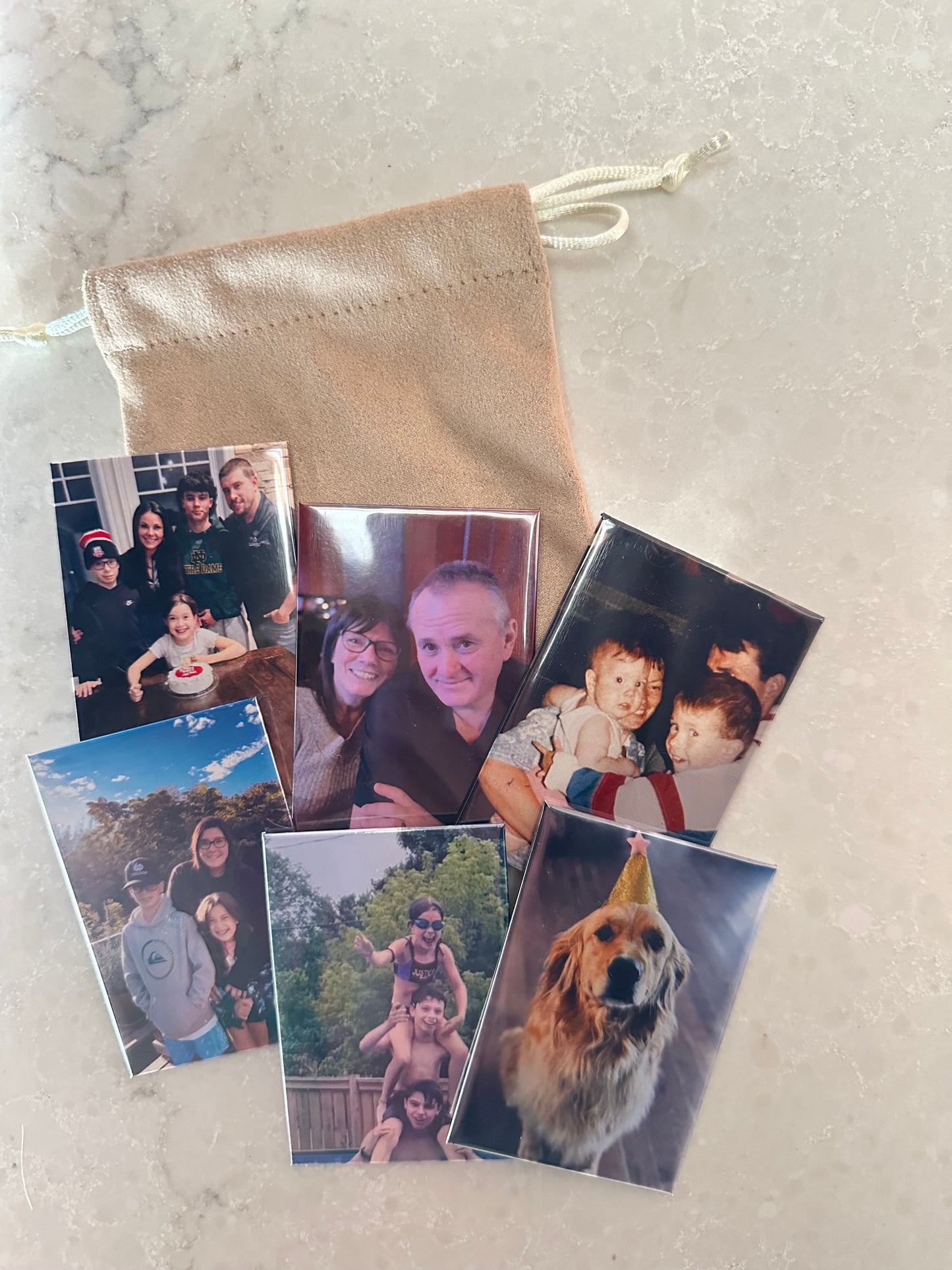 Custom Photo Magnets - Set of 6