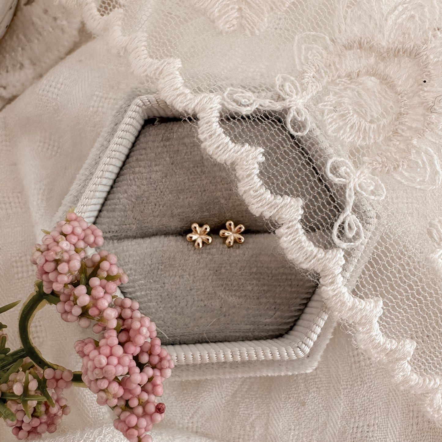 Mini Petal Studs