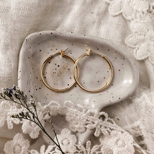 Classic French Hoops - 25mm
