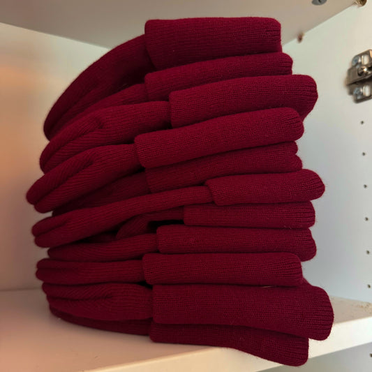 Burgundy Toque Lise's Pieces