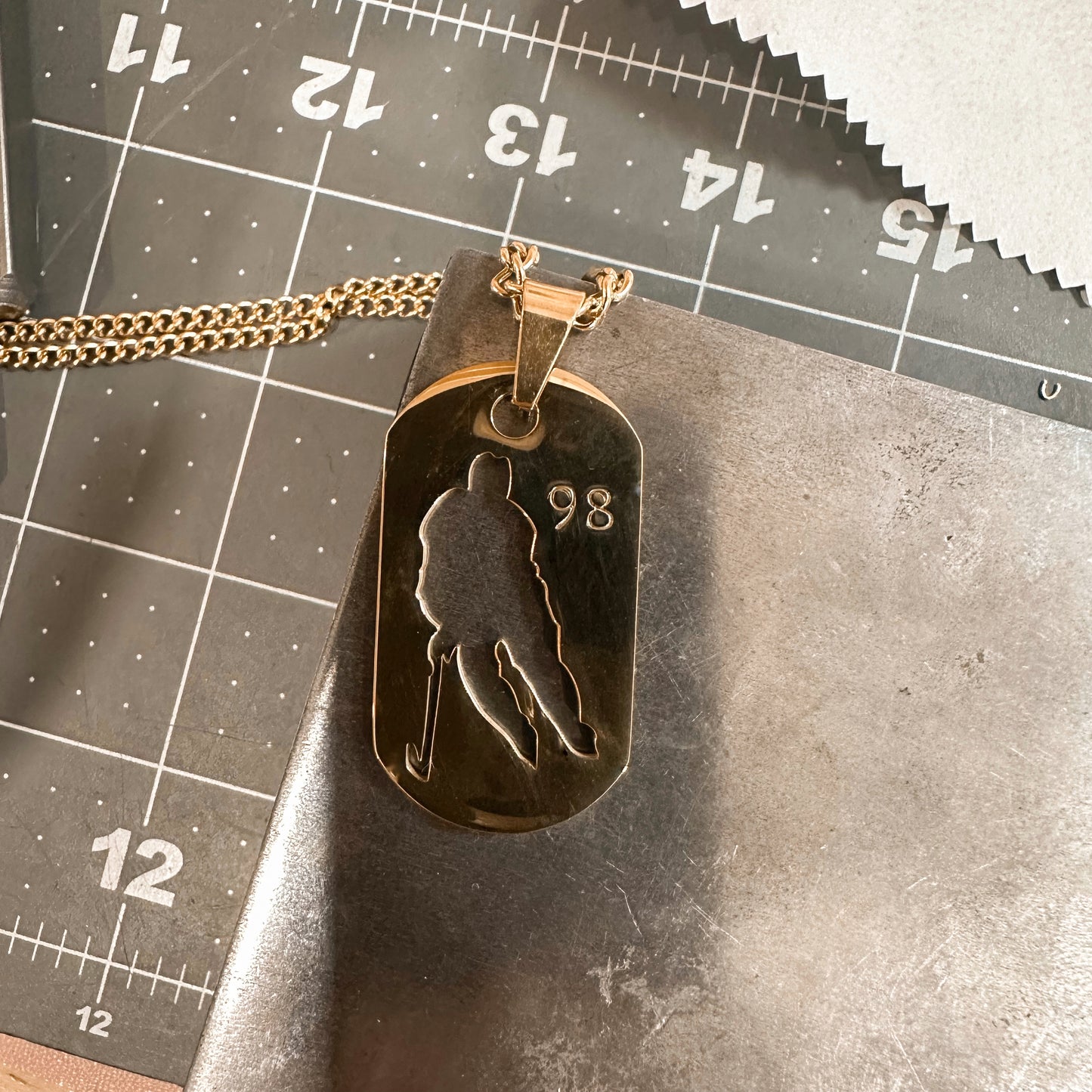 Hockey Necklace