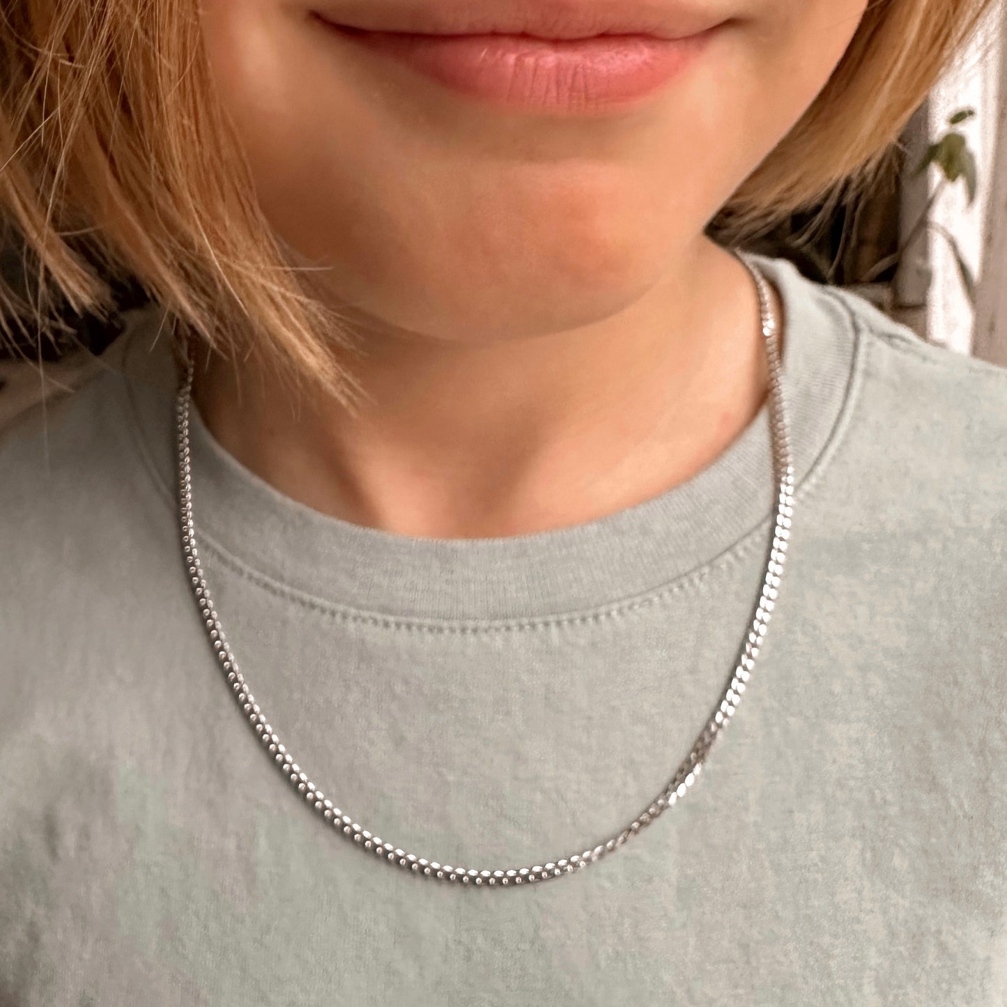 Boys mini Figaro chain