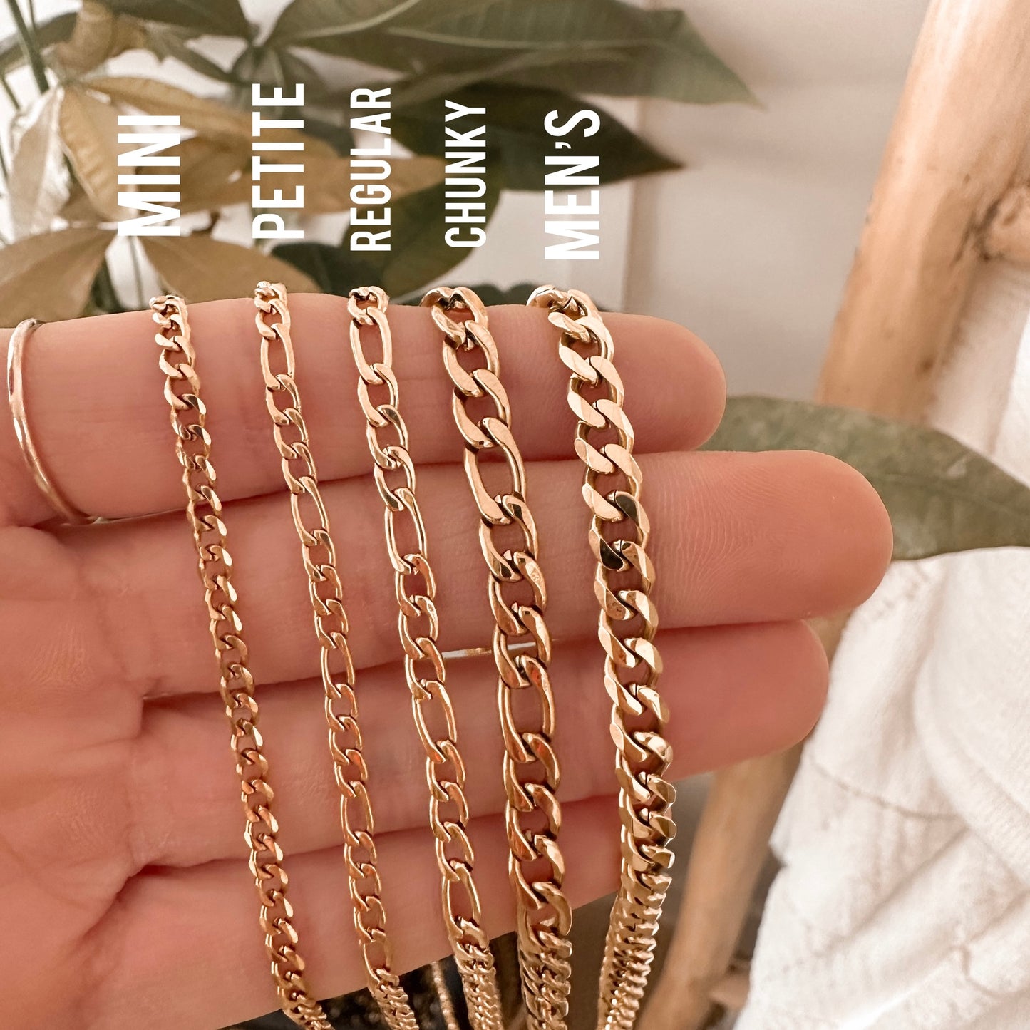 Men’s figaro chain
