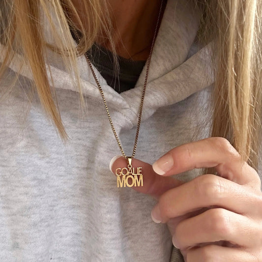 Goalie Mom necklace Lise's Pieces