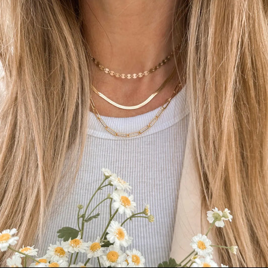 Paperclip necklace Lise's Pieces