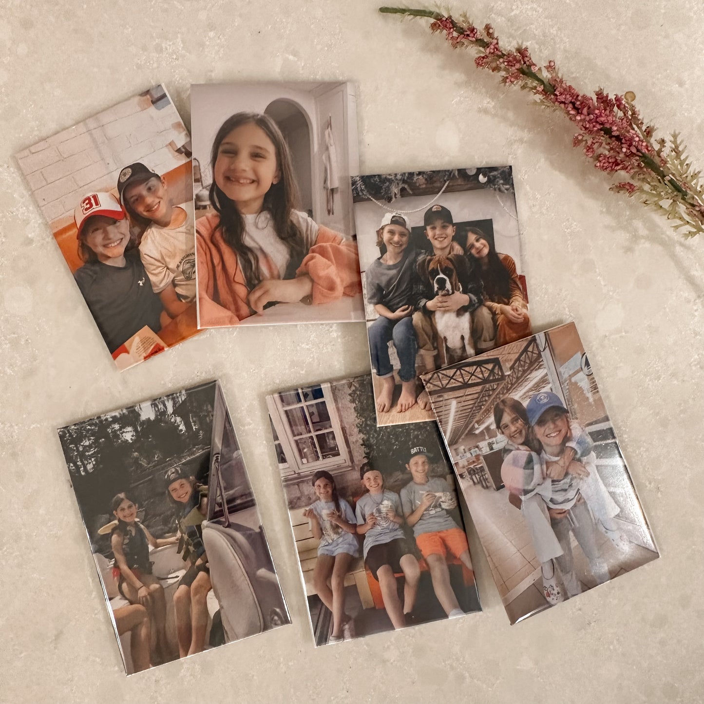 Custom Photo Magnets - Set of 6