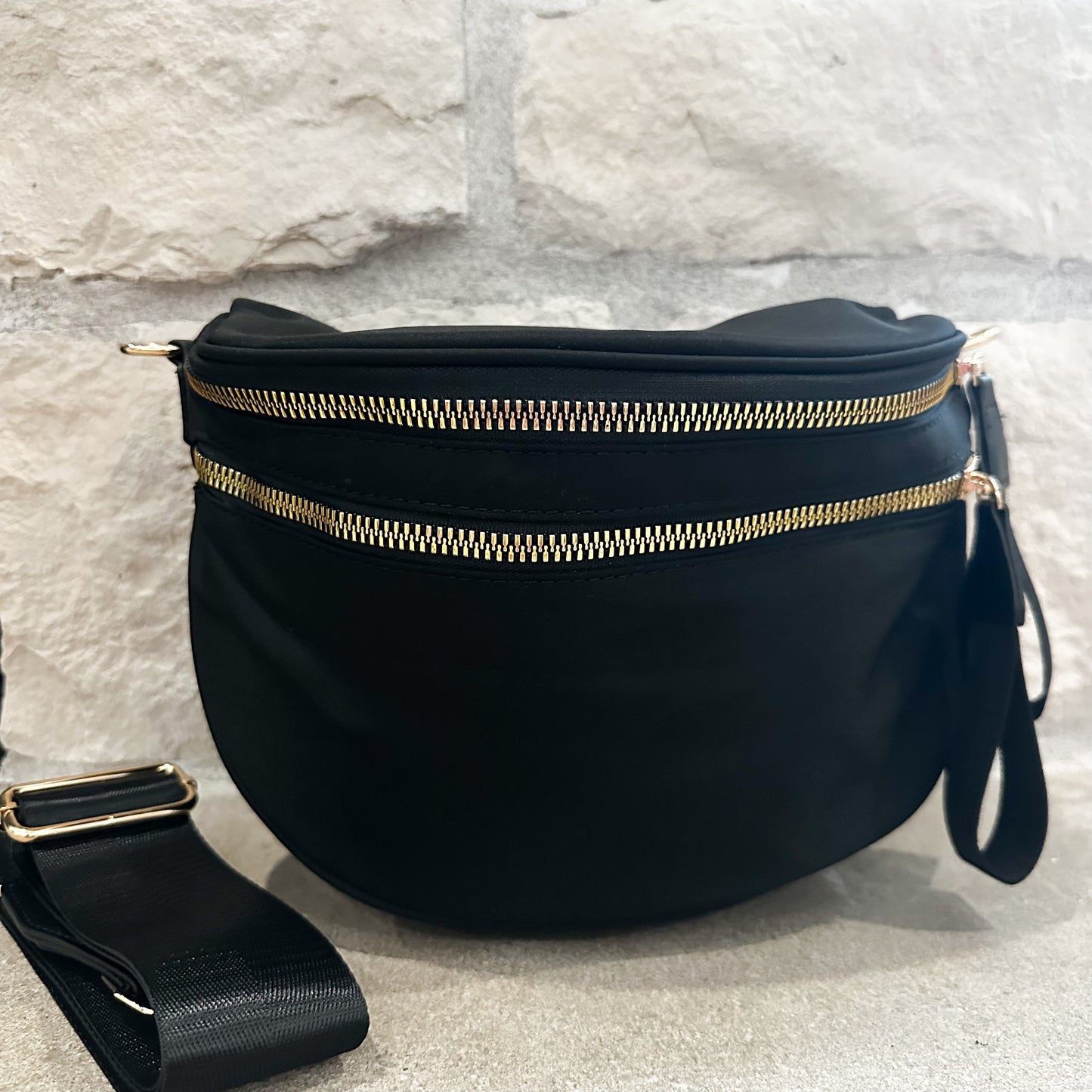 Oversized Crossbody - Black