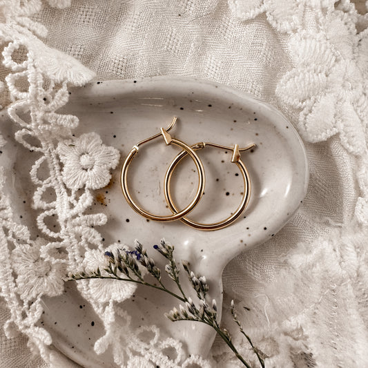 Classic French Hoops - 20mm