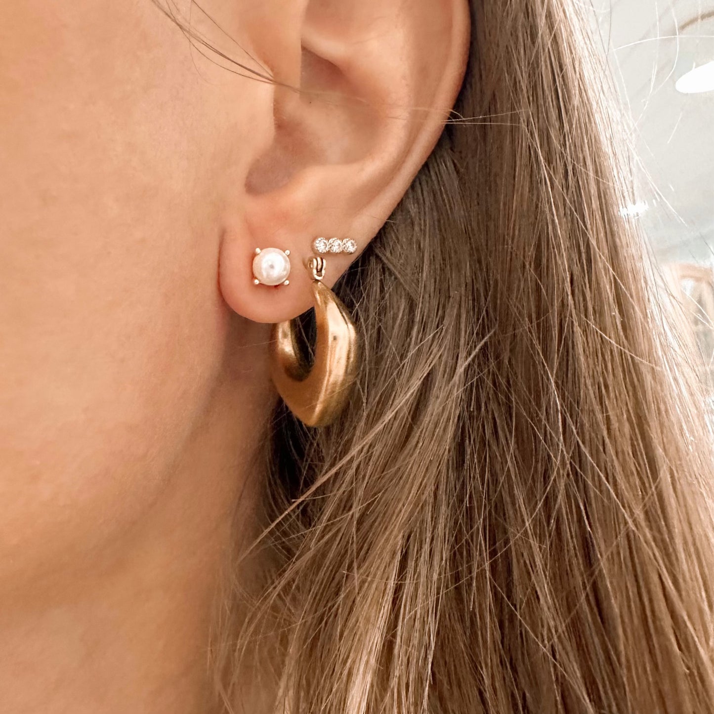 Gloria hoops - gold