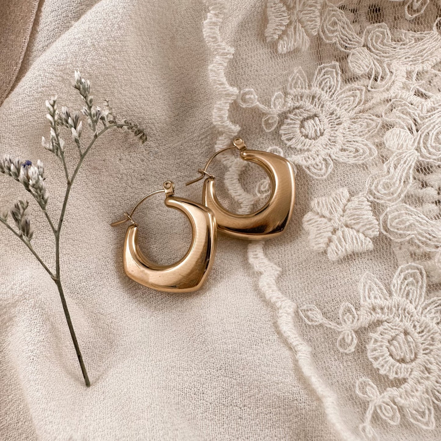 Gloria hoops - gold