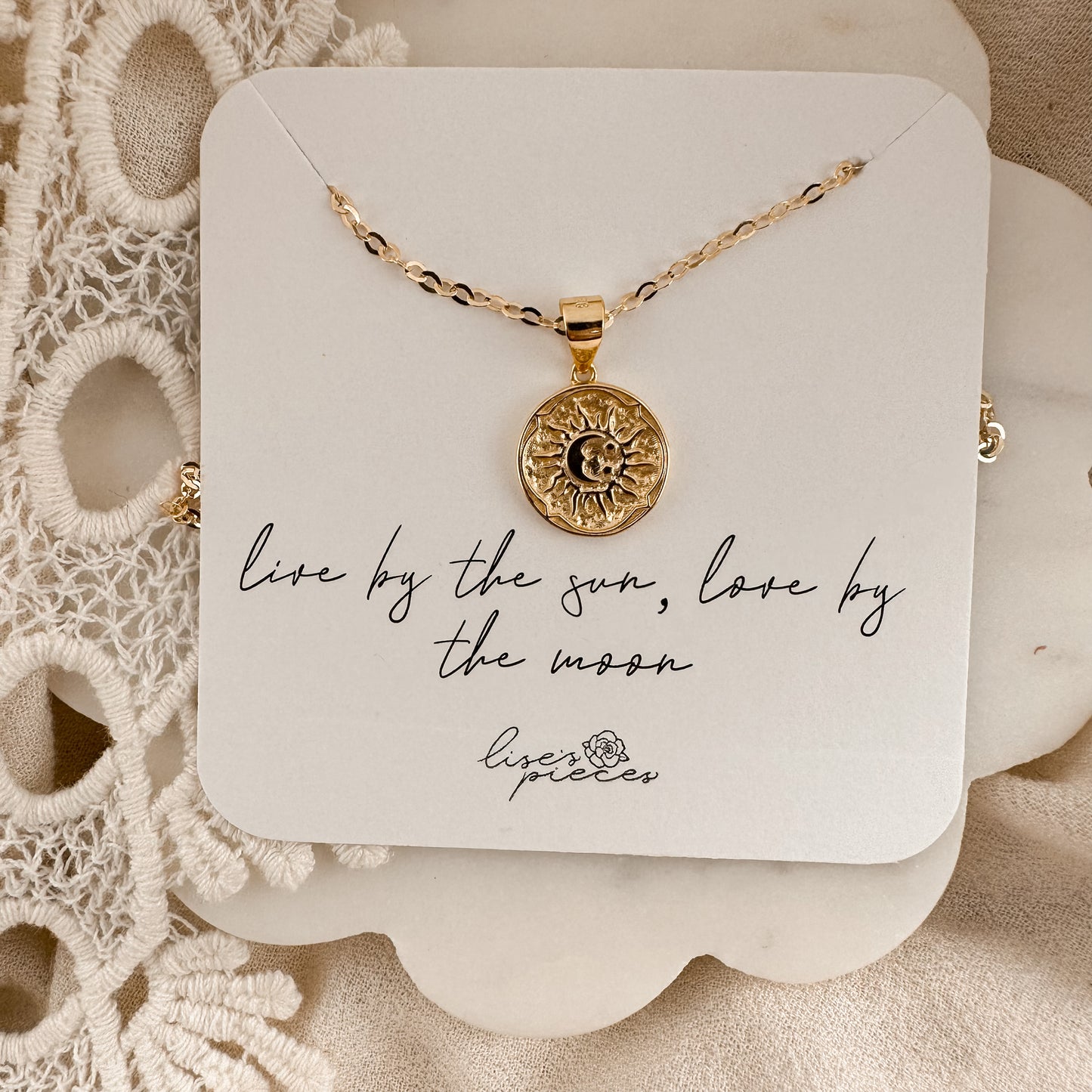 Sun & Moon pendant
