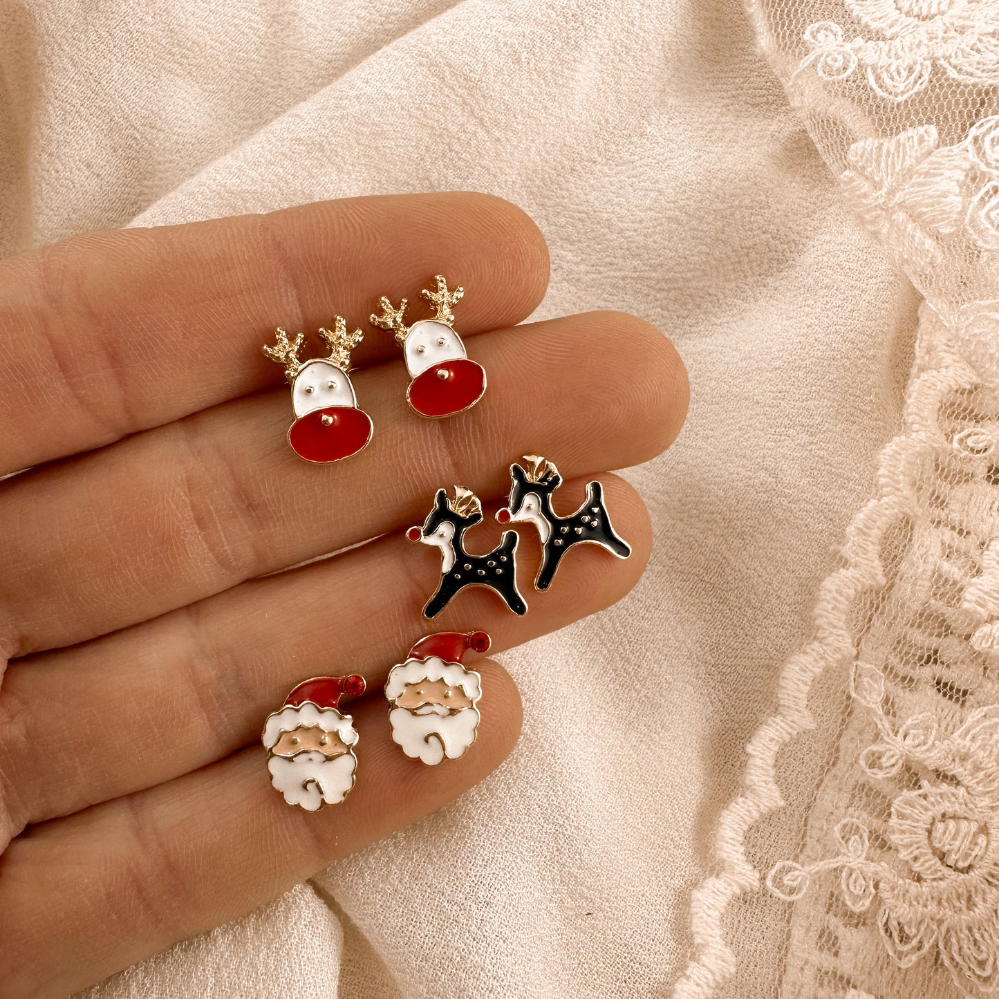 Christmas studs