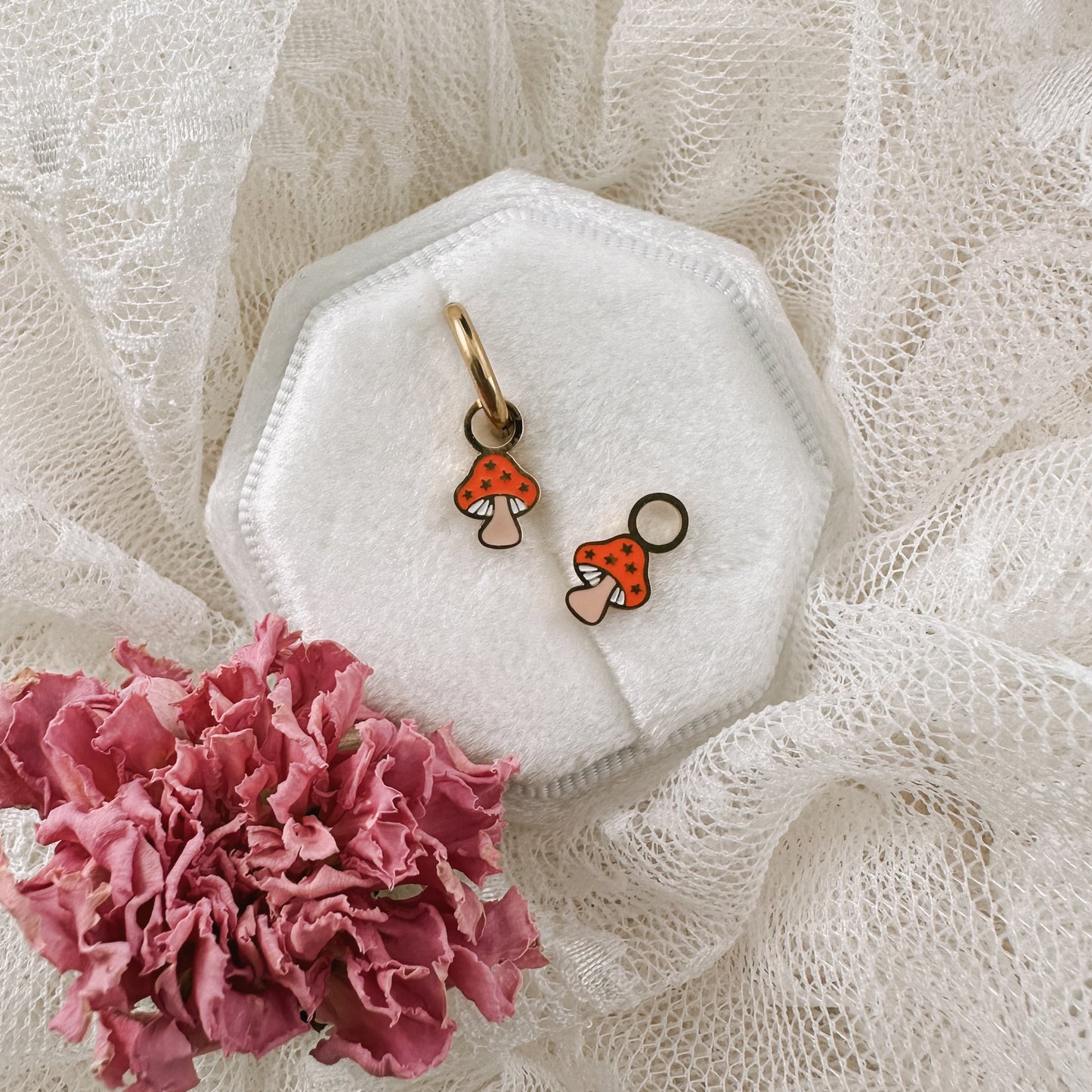Mushroom Charms - Myzie Collection Lise's Pieces