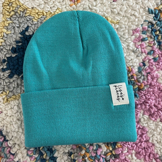 Aqua toque Lise's Pieces