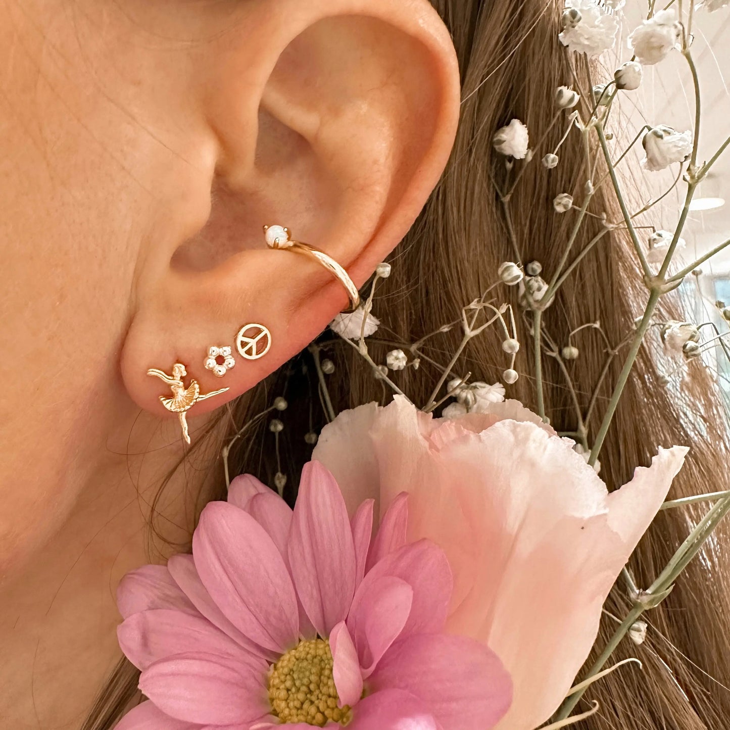 Dancer studs Lise's Pieces