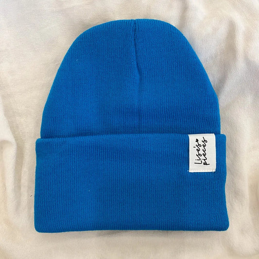 Cerulean Blue toque Lise's Pieces