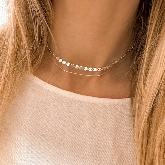 Nova necklace - silver Lise's Pieces