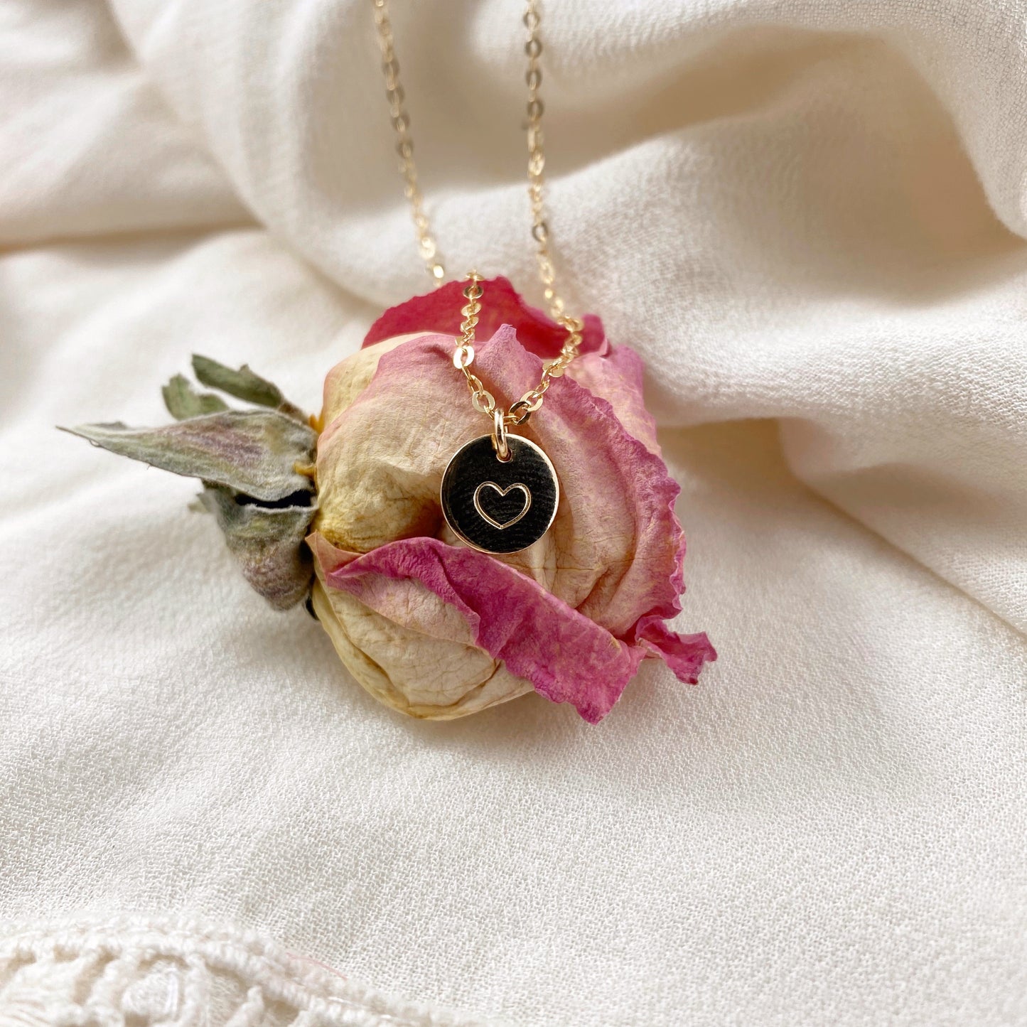 small heart necklace