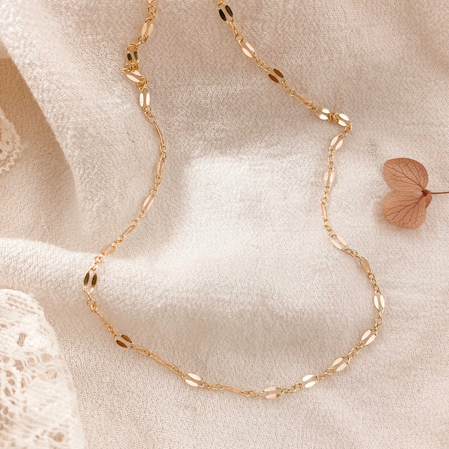 Clara Choker / gold + silver