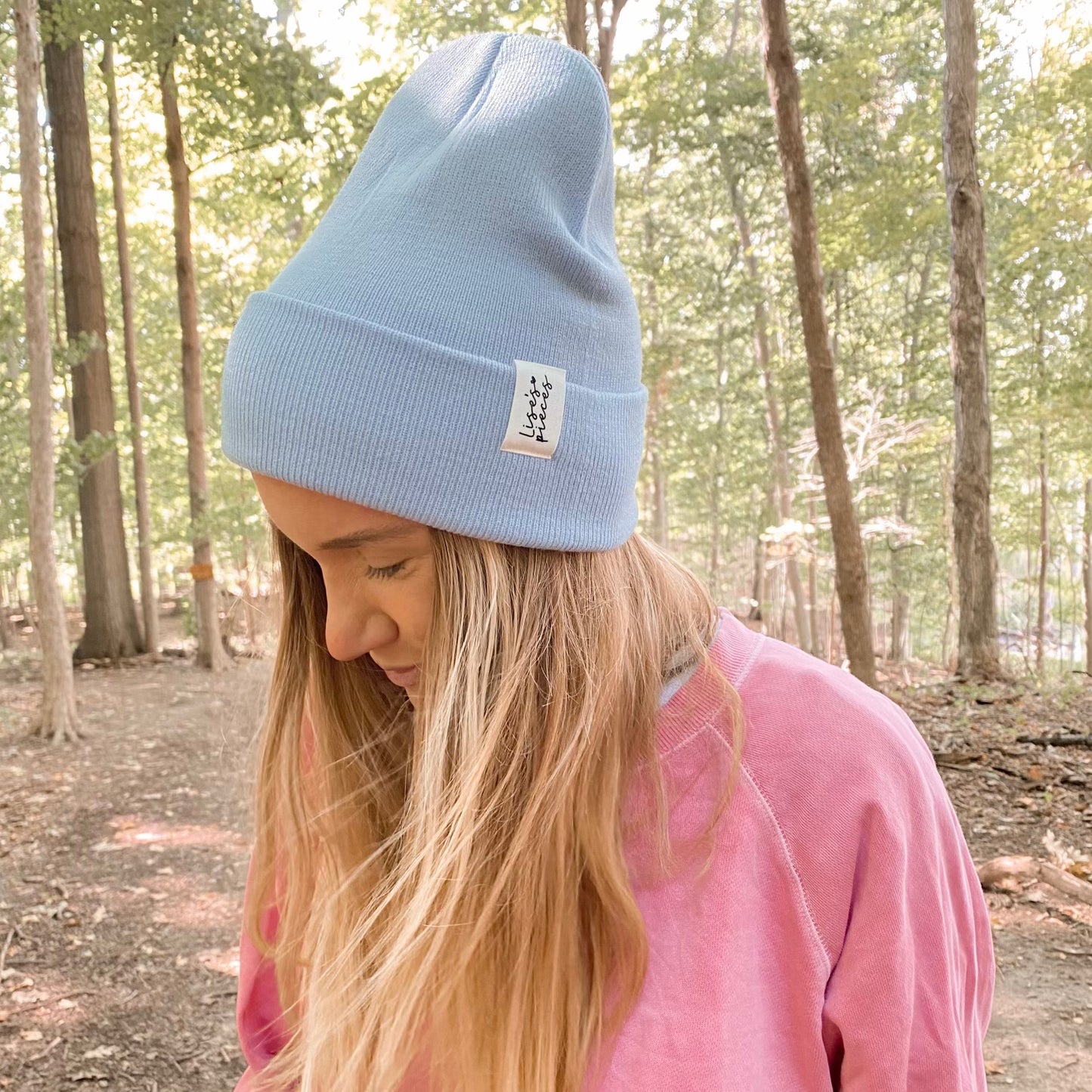Powder blue toque
