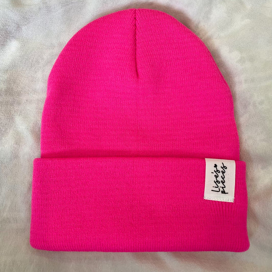 Hot Pink toque