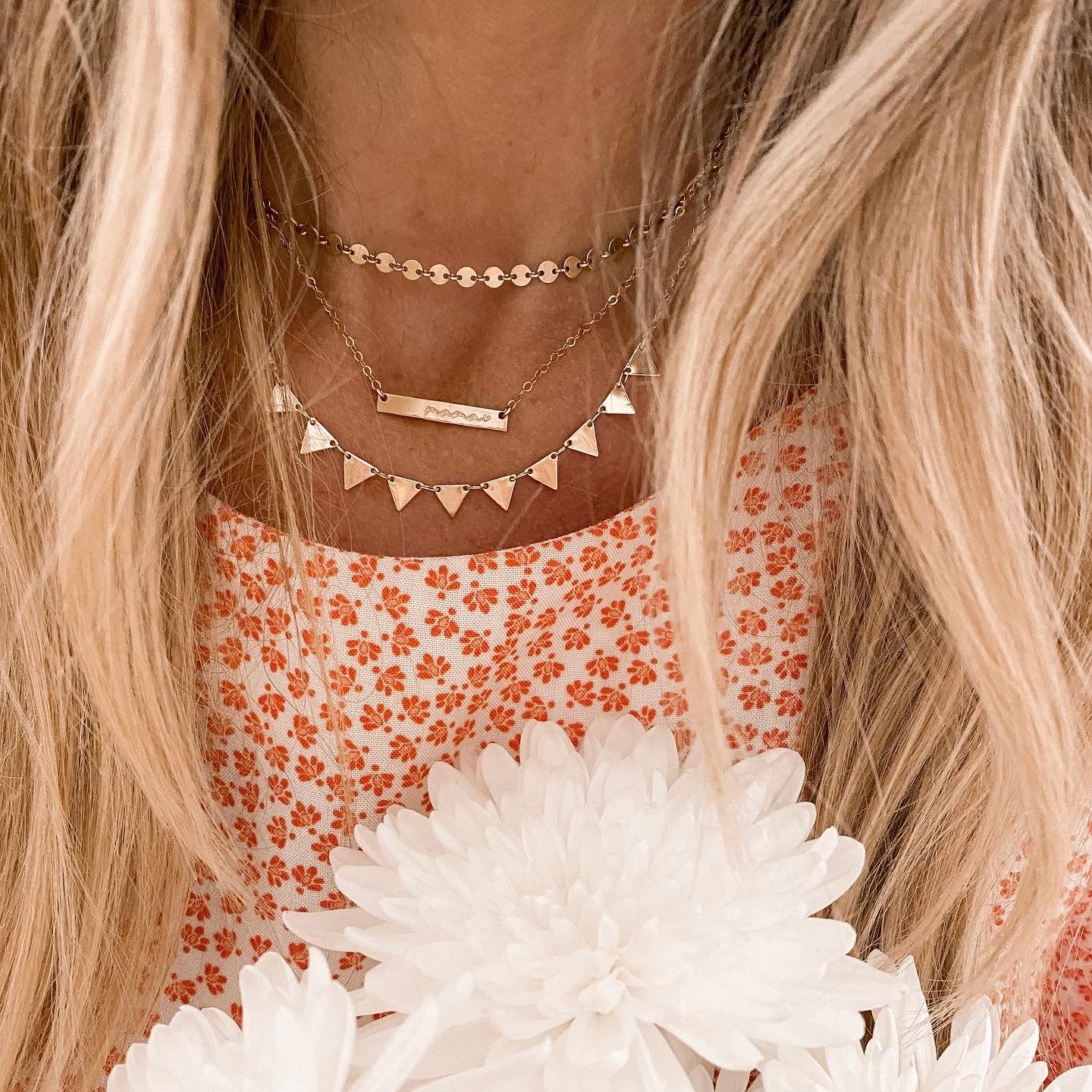 Nova necklace - gold