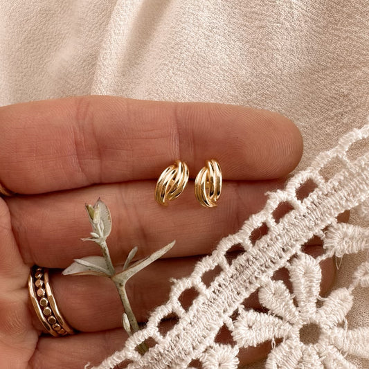 Callie studs - gold