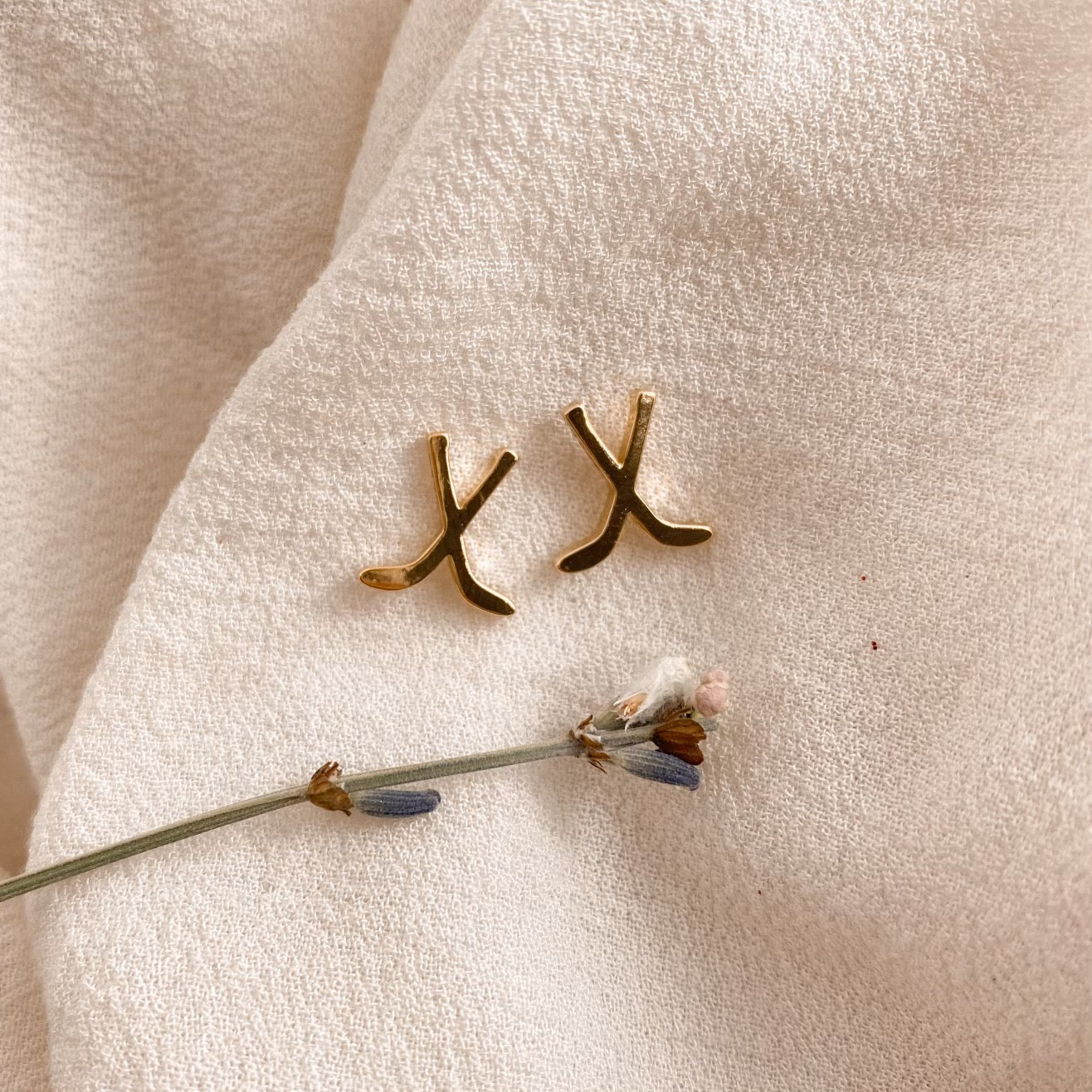 Hockey stick studs - gold