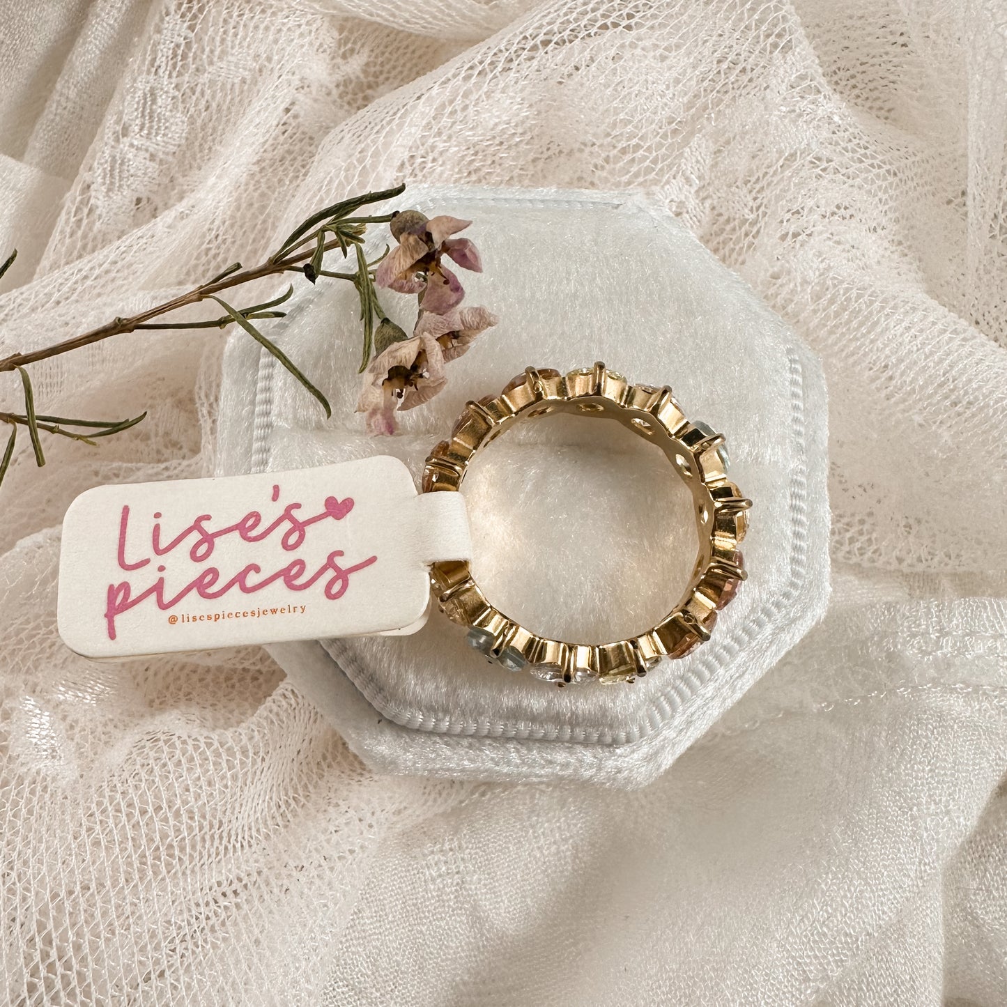 Sorbet crystal band Lise's Pieces