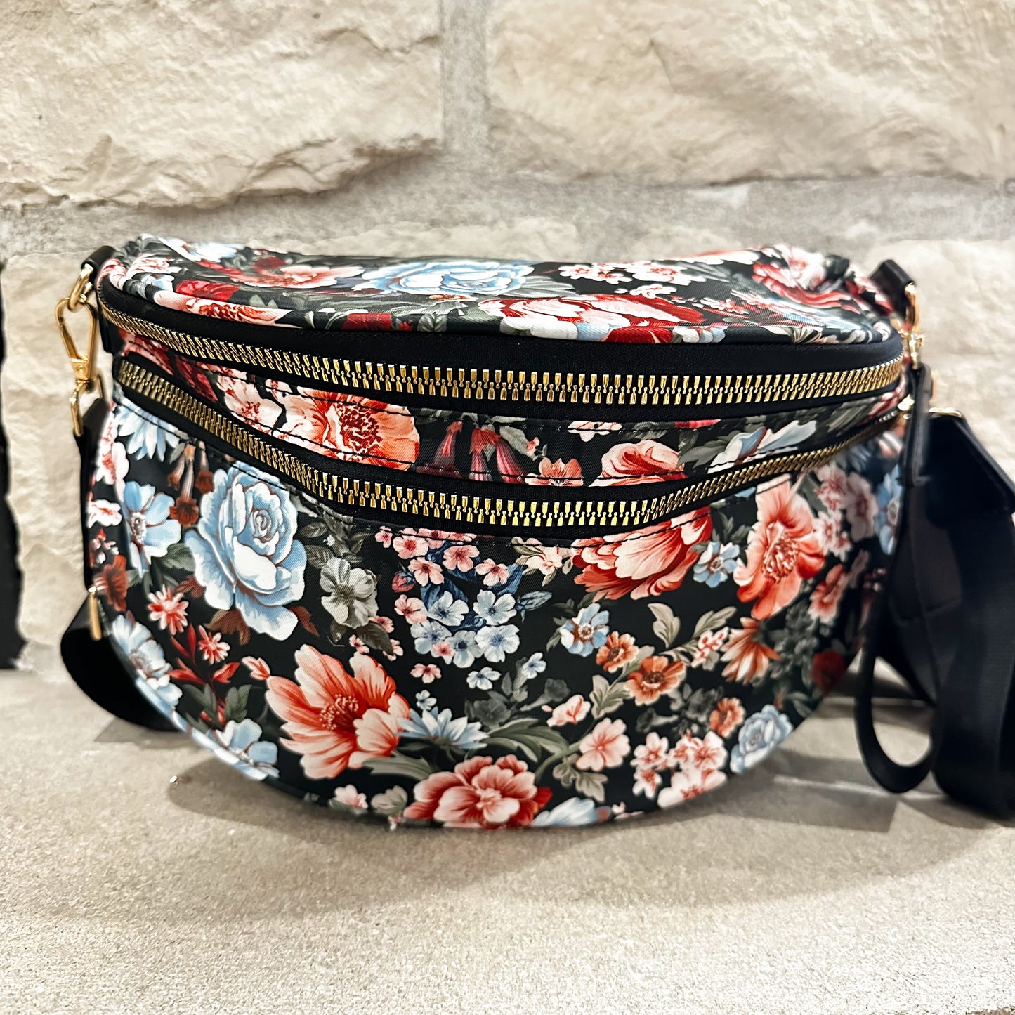 Oversized Crossbody - Floral