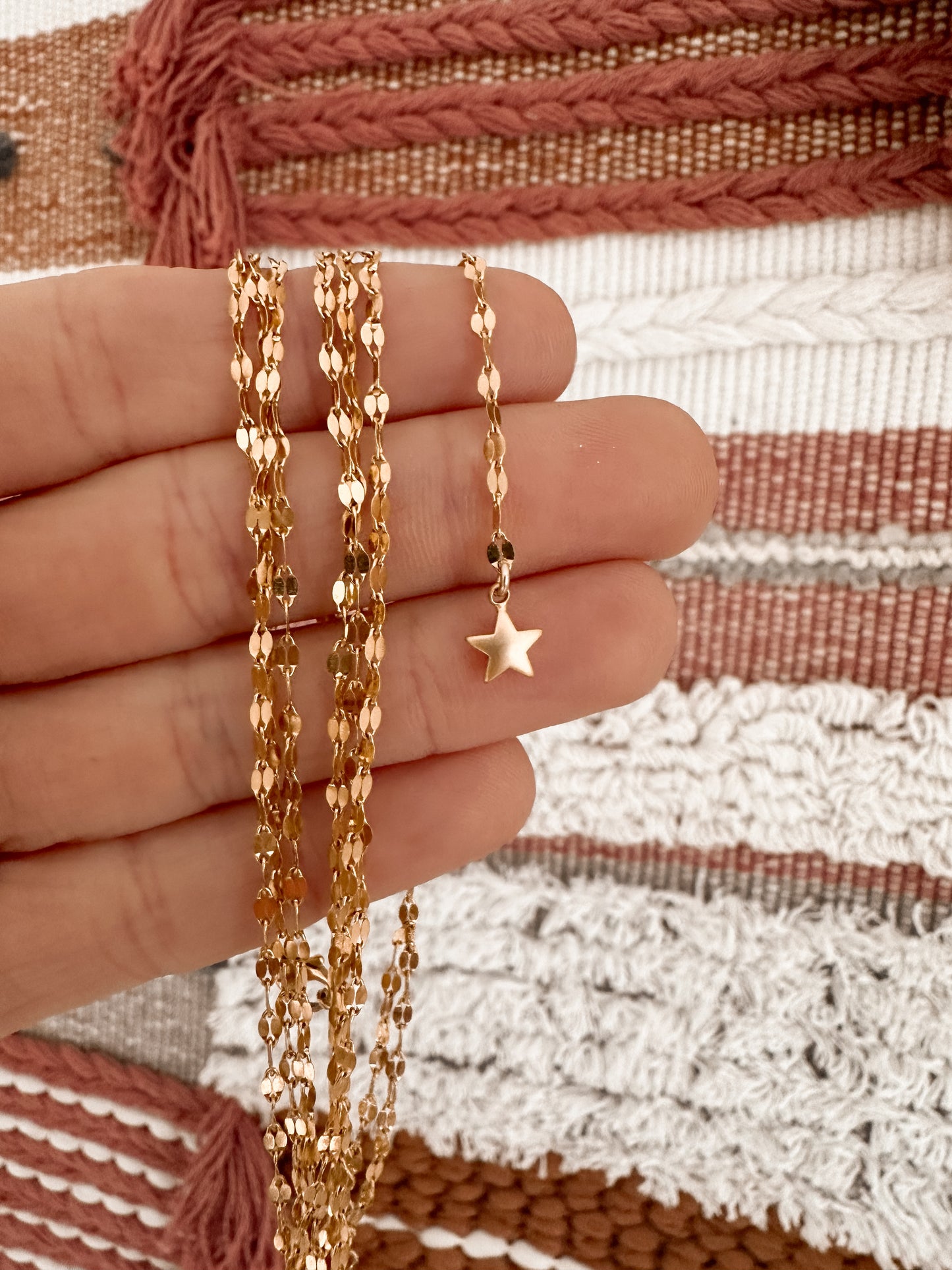 Cascading Star Necklace