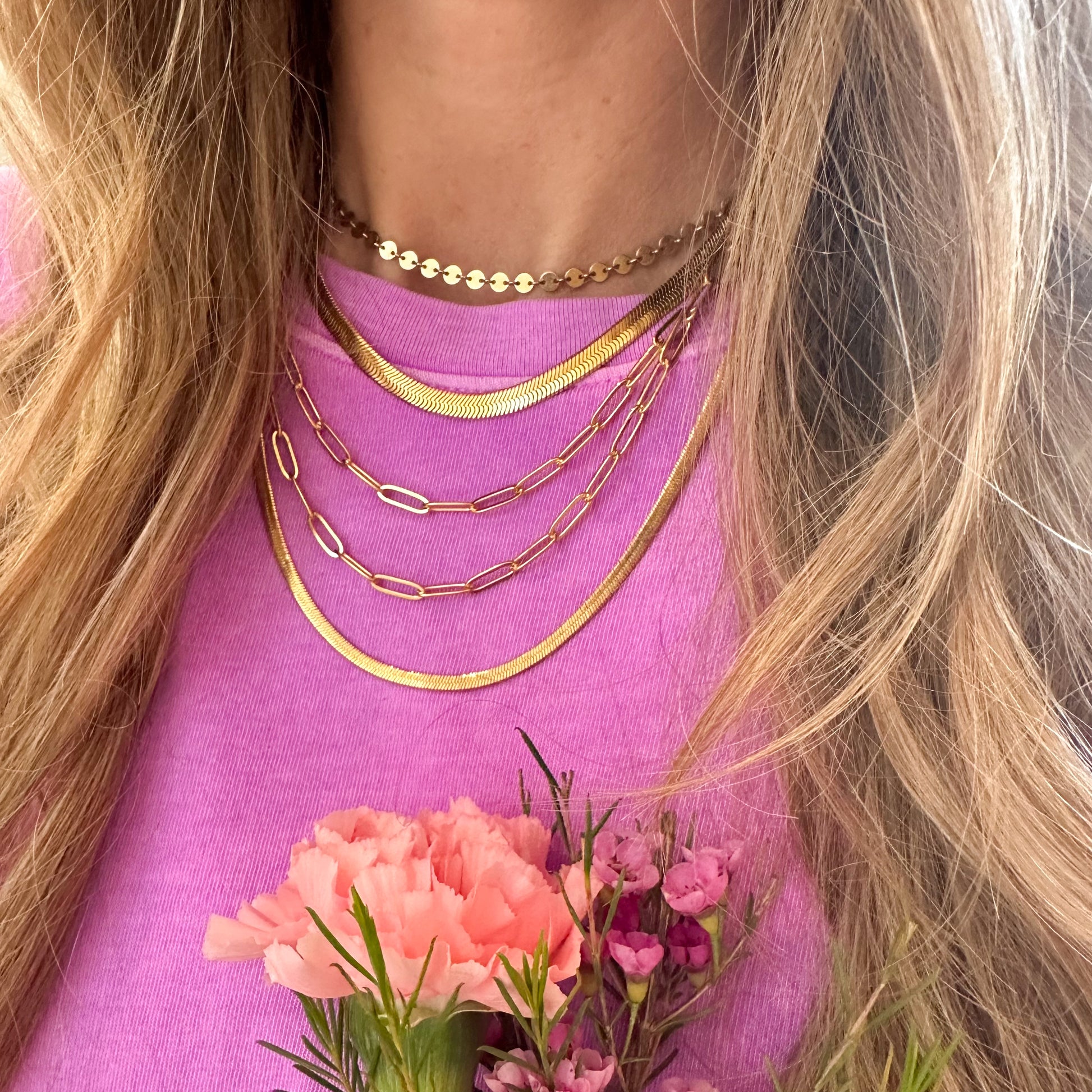 Paperclip Necklace Lise's Pieces