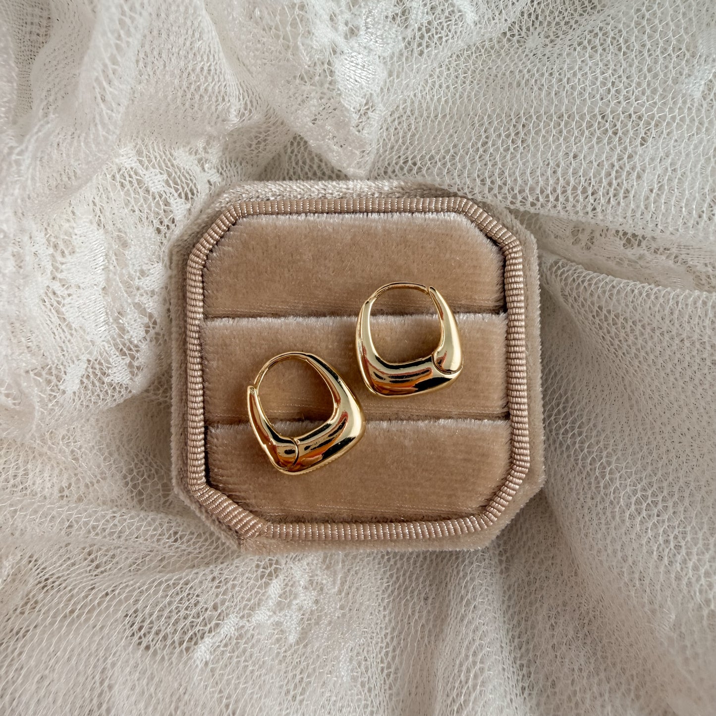 Basket Hoops - gold Lise's Pieces