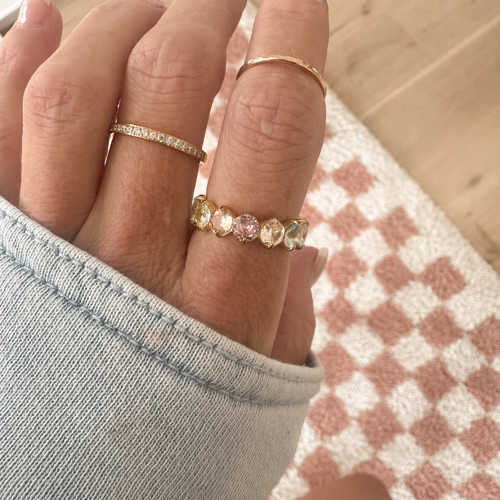 Sorbet crystal band Lise's Pieces