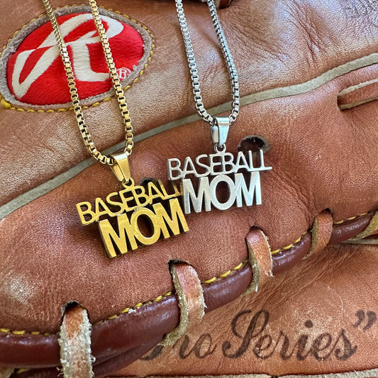 Baseball Mom necklace Lise's Pieces