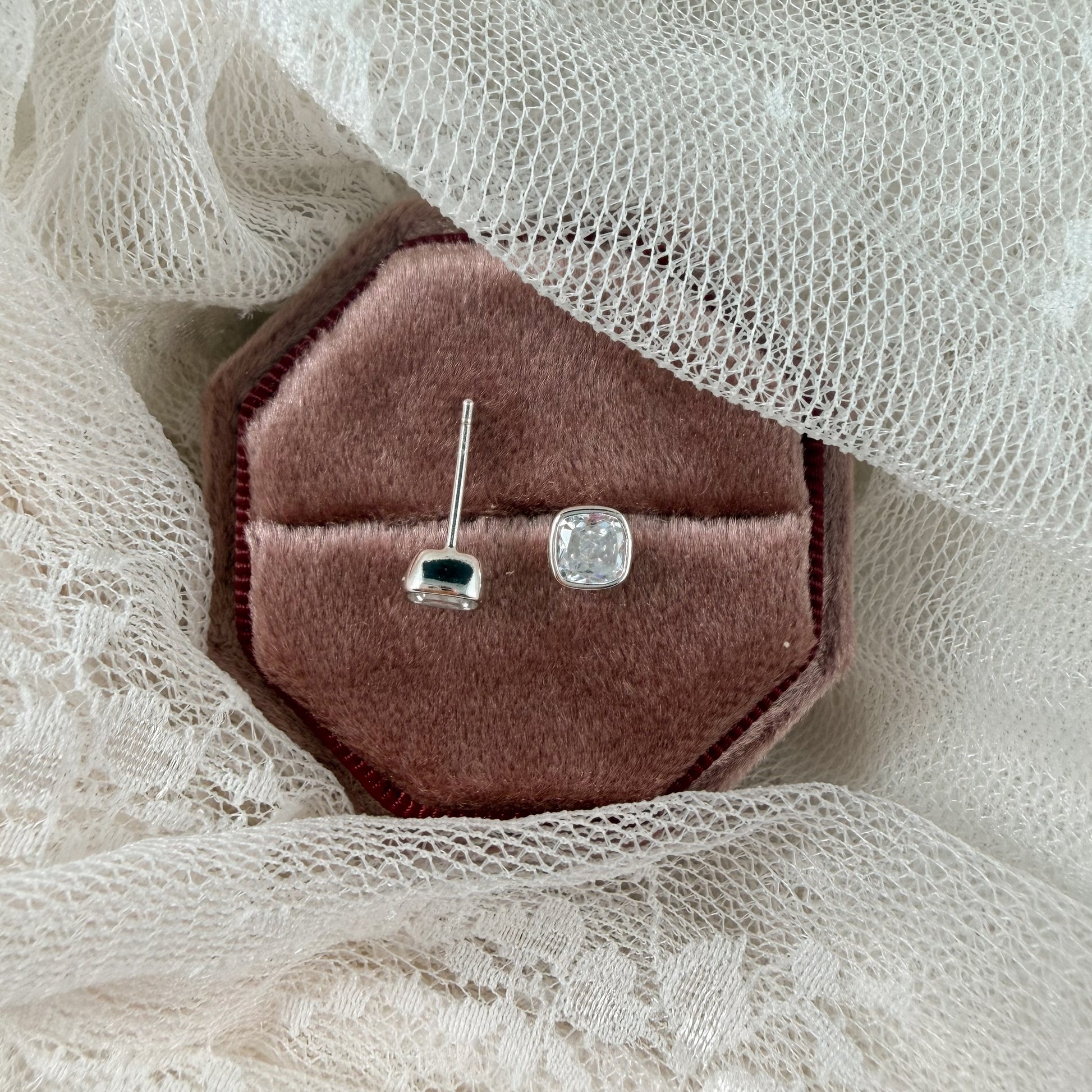 The Audrey Studs / silver Lise's Pieces