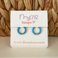Hoops for Charms - Bright Blue Lise's Pieces