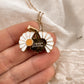 Teacher Bloom Necklace - hidden message
