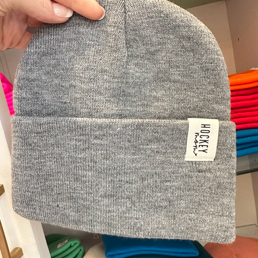 Hockey Mom Toque - Heather Grey