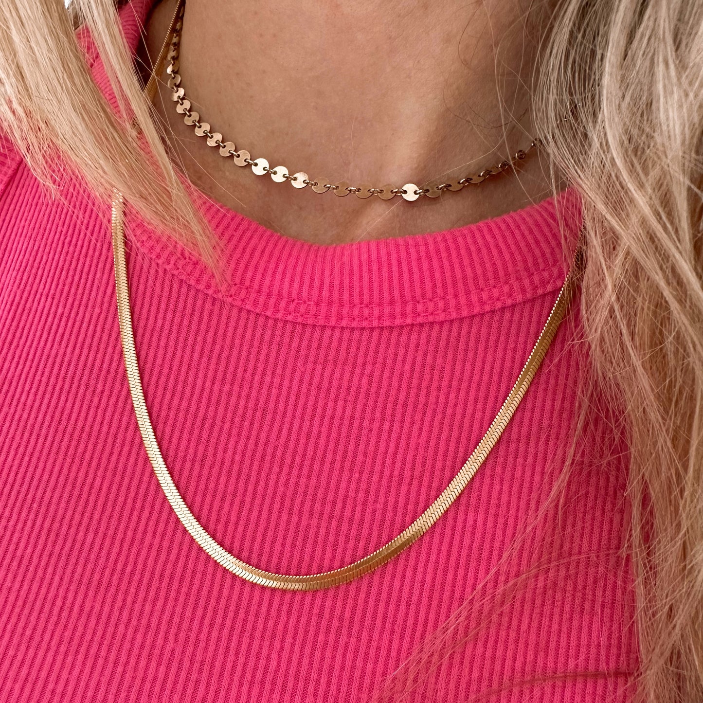 Herringbone Chain - thin