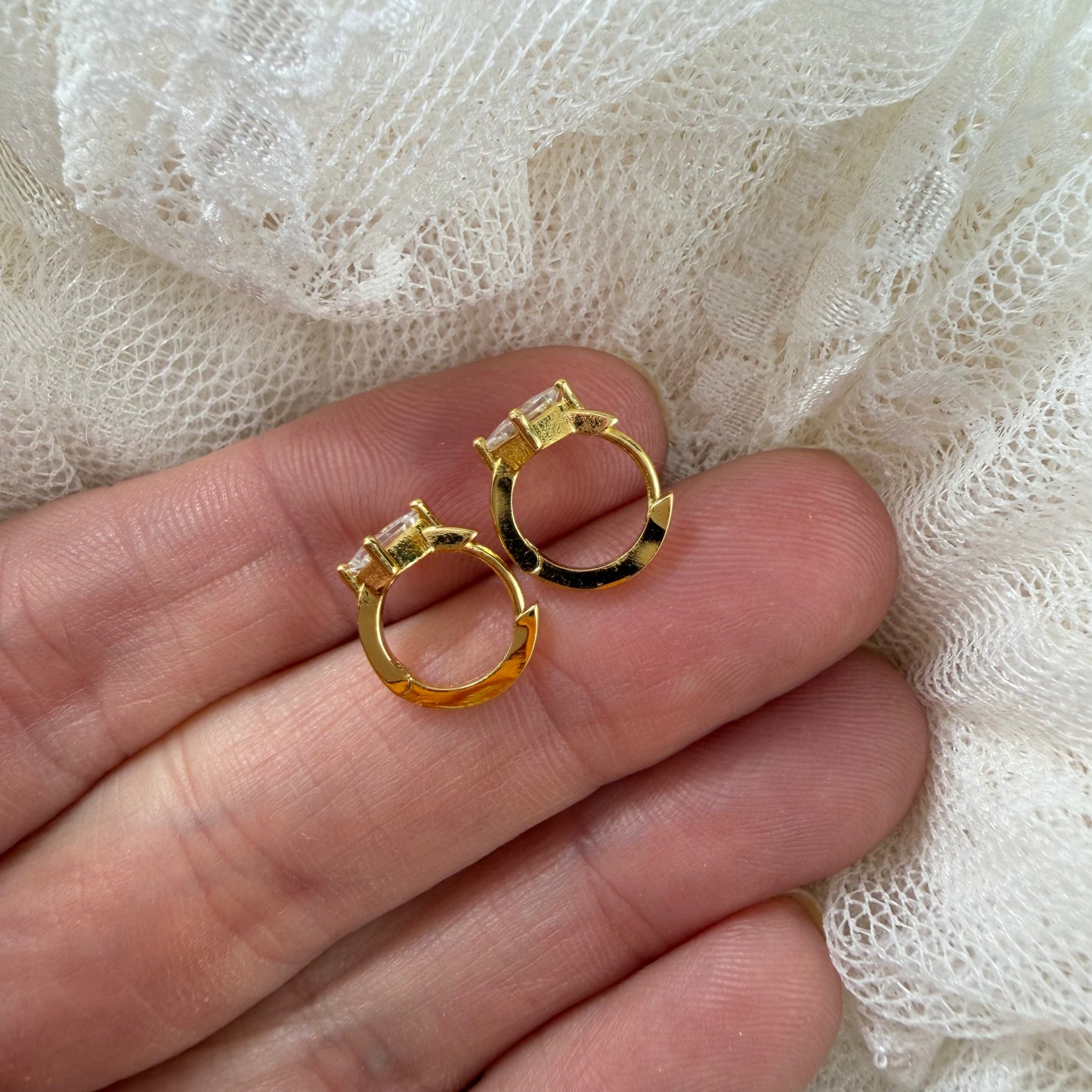 Little luxe hoops Lise's Pieces