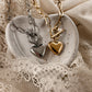 Heart toggle necklace