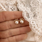 Pearl bow studs