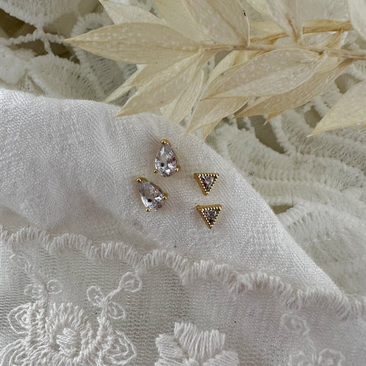 Mini Crystal Triangles
